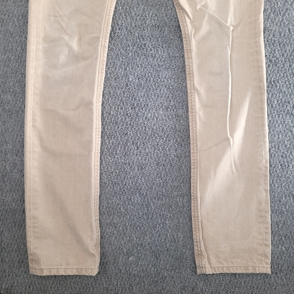 Diesel thavar men's denim jeans tan cream size 30 x 32 slim skinny fit pants - Picture 5 of 15